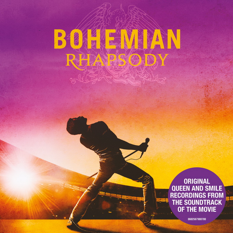 Queen Bohemian Rhapsody The Original Soundtrack Cover Art With Sticker 